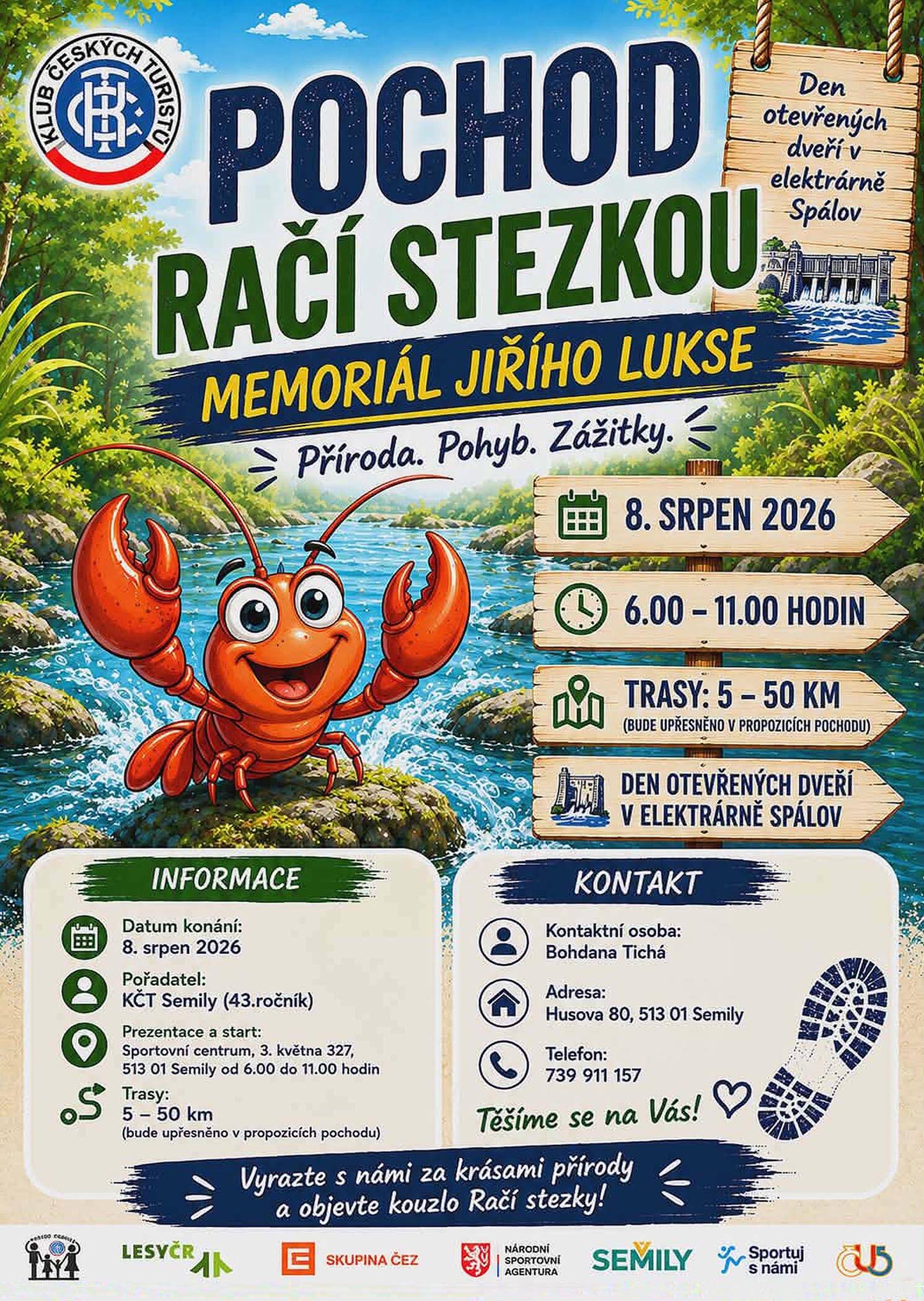 Pochod Račí stezkou
