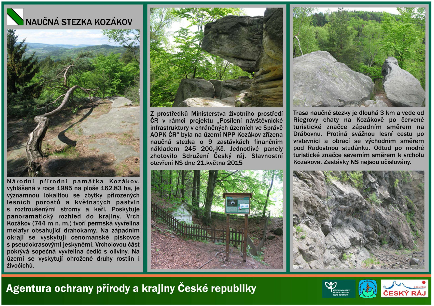 Naučn&aacute; stezka Koz&aacute;kov 1