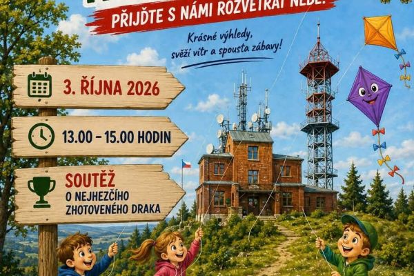Pozvánka na Drakiádu na Kozákově 2026