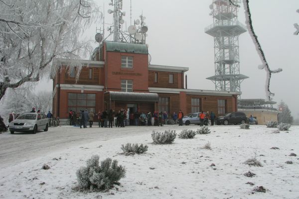 Novoroční výstup na Kozákov 2009