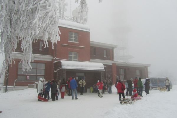 Novoroční výstup na Kozákov 2011