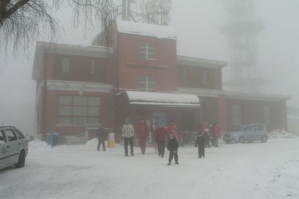 Novoroční výstup na Kozákov 2012