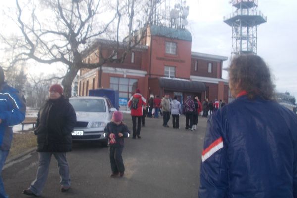 Novoroční výstup na Kozákov 2013