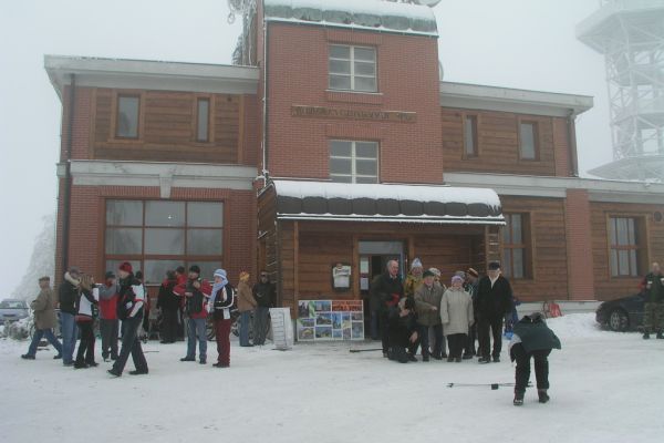 Novoroční výstup na Kozákov 2008