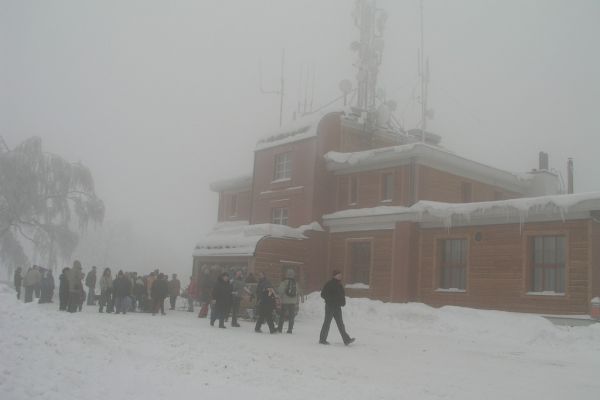 Novoroční výstup na Kozákov 2006